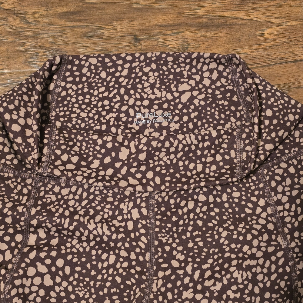 Fabletics Brown Patterned Leggings - image 2